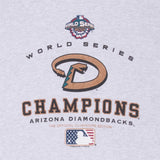 Vintage Mlb Arizona Diamondbacks World Series 2001 Tee Shirt Size XL