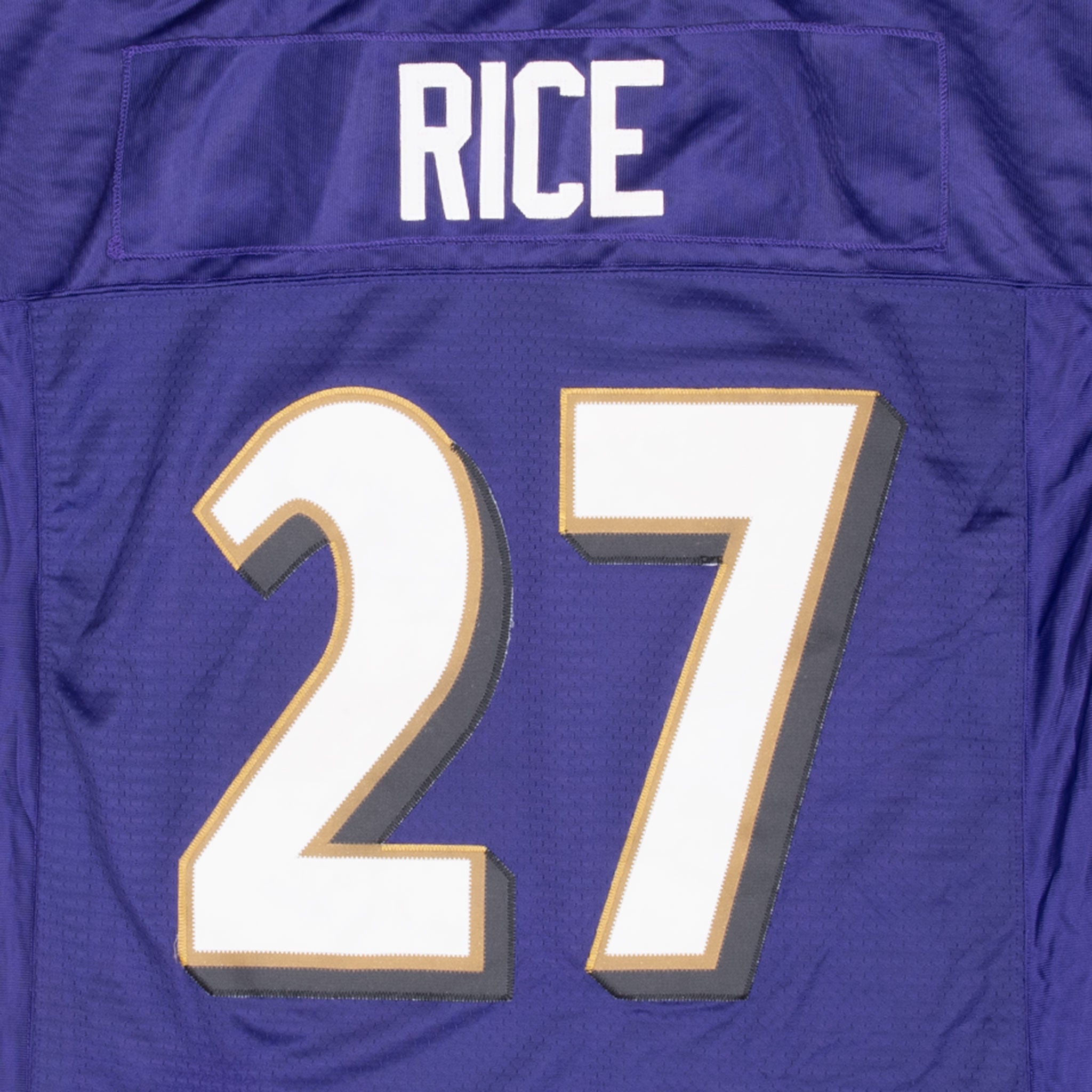Vintage Nfl Baltimore Ravens Ray Rice #27 Reebok Jersey 2000S Large