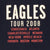Vintage Eagles Hotel California Tour 2008 Black Tee Shirt Size XL
