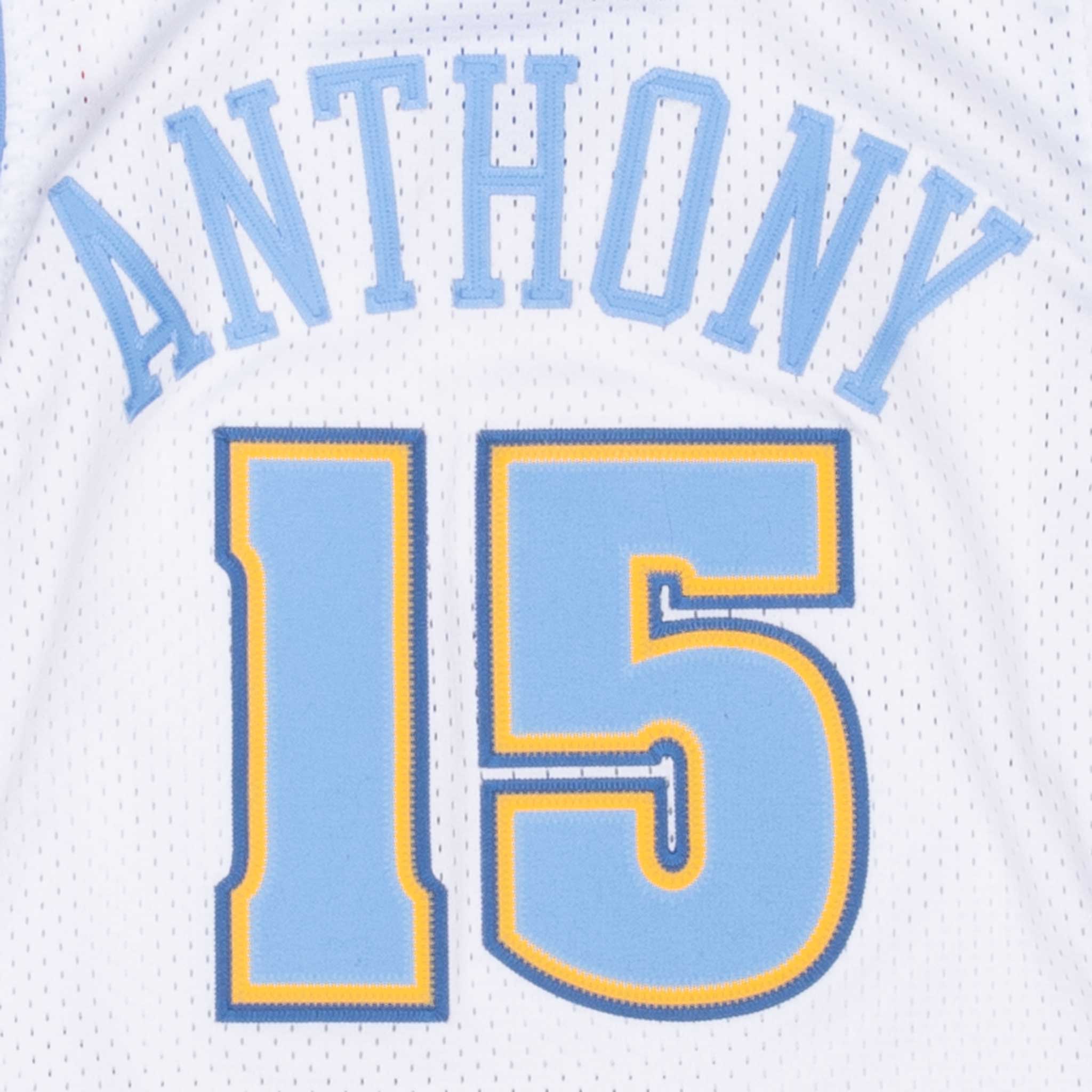 Vintage Nba Denver Nuggets Carmelo Anthony #15 Nike Jersey 2000S Size Medium Youth