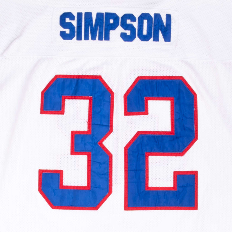 Vintage Nfl Buffalo Bills O.J. Simpson 1970S Mitchell&Ness Jersey Size 54