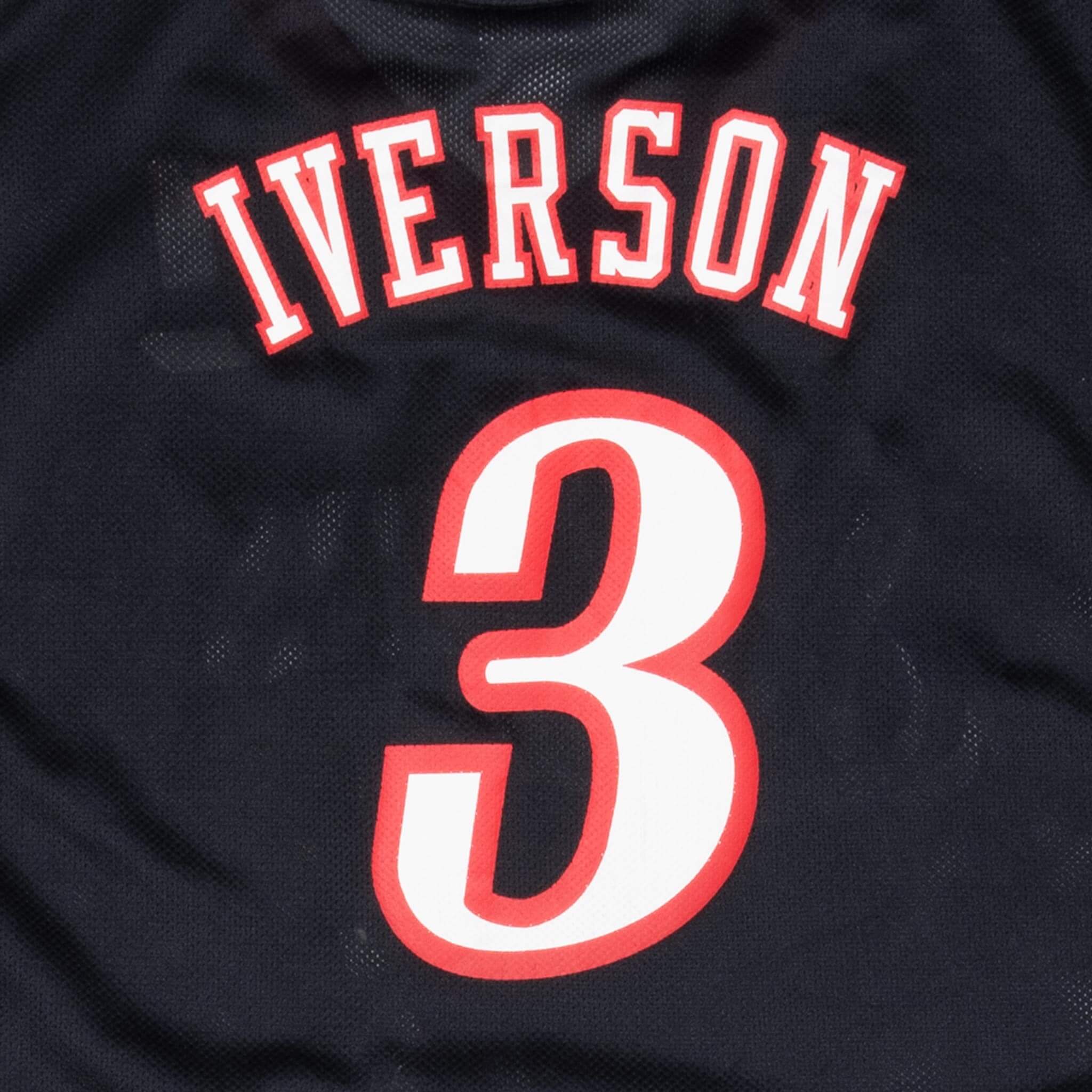 Vintage Nba Philadelphia 76Ers Iverson #3 2000S Reebok Jersey Size 2XL