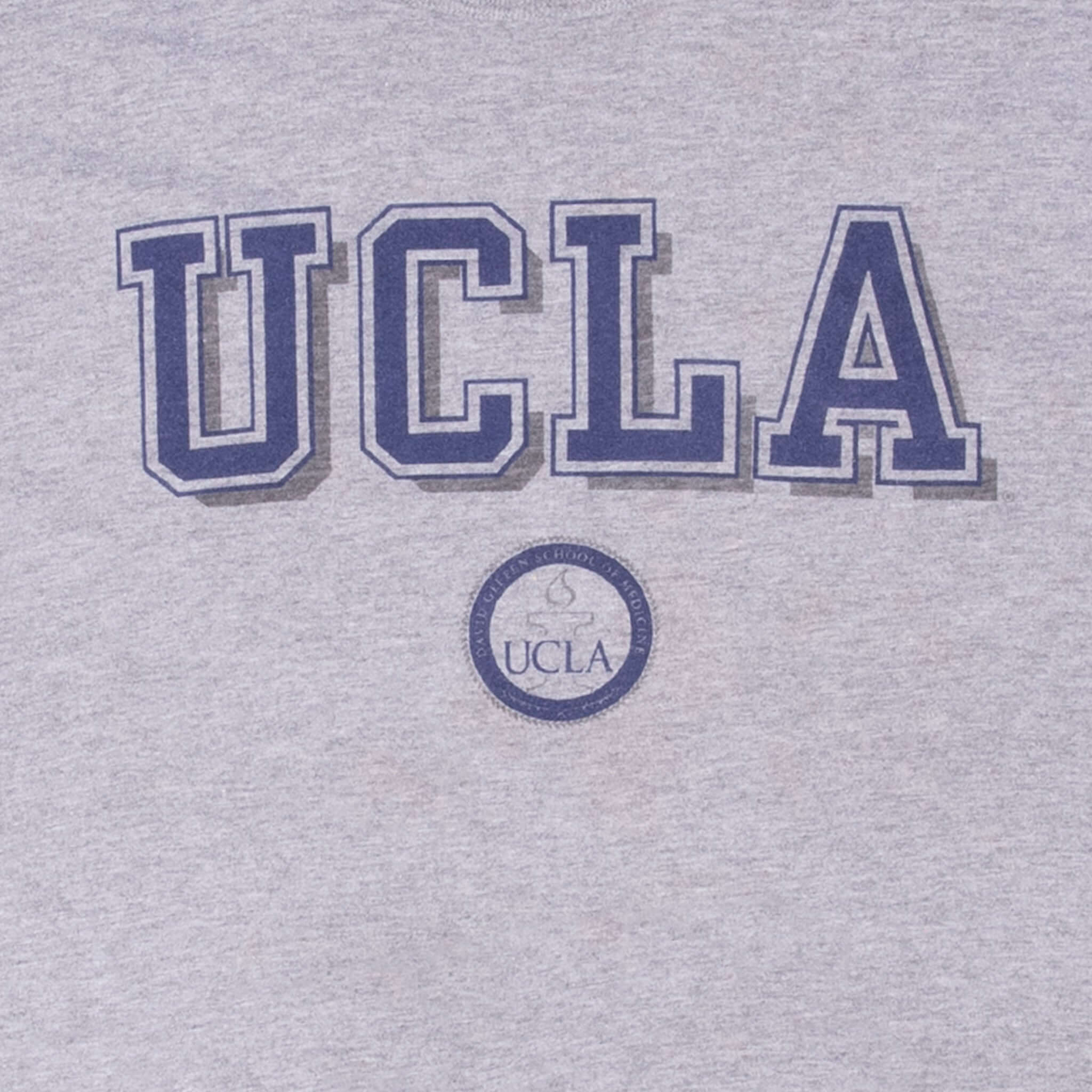 Vintage Ncaa Ucla Bruins Grey Tee Shirt 1990S Size Large