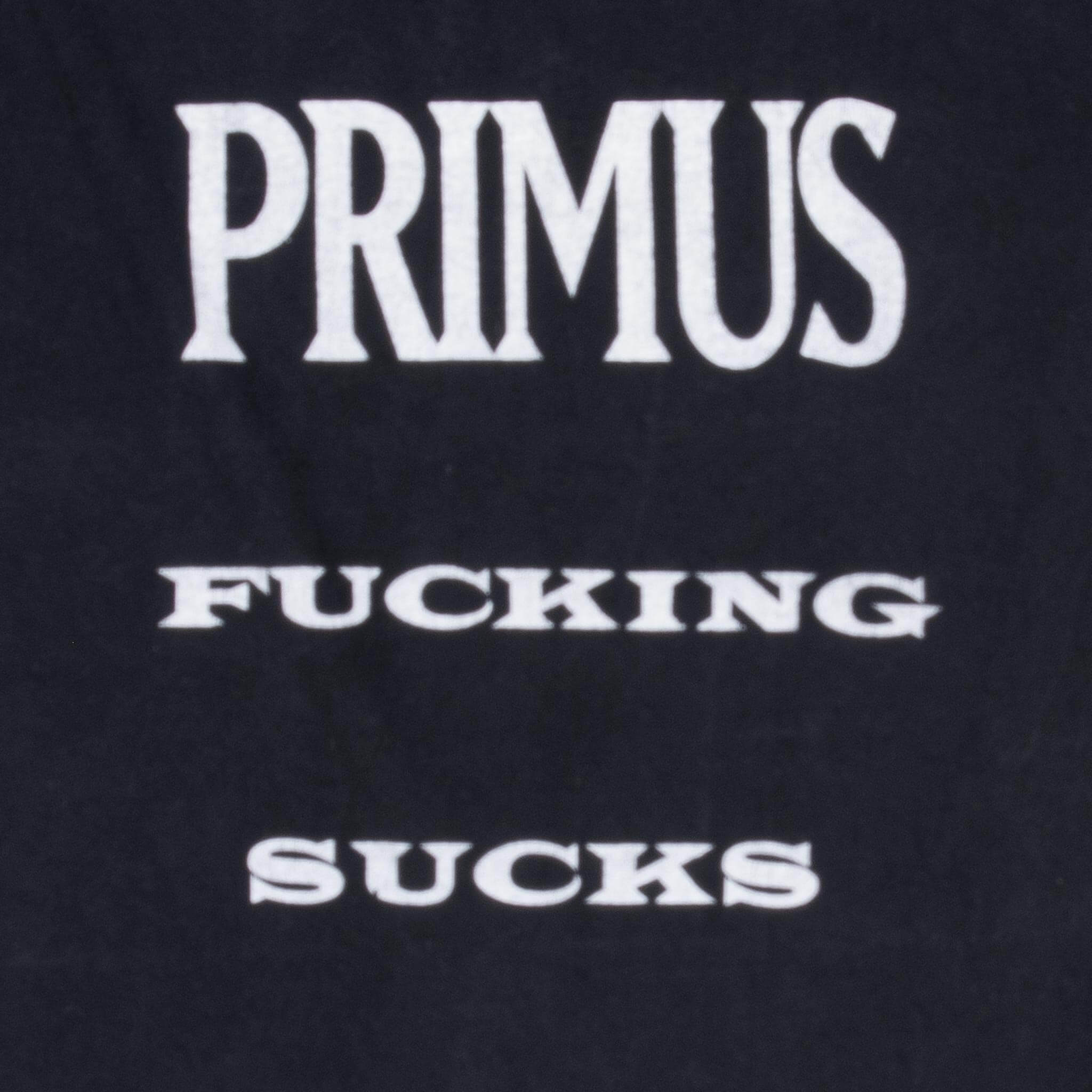 Vintage Primus F*cking S*uck Rock Tee Shirt Size XL