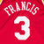 VINTAGE NIKE NBA HOUSTON ROCKETS FRANCIS #3 JERSEY EARLY 2000S 4XL