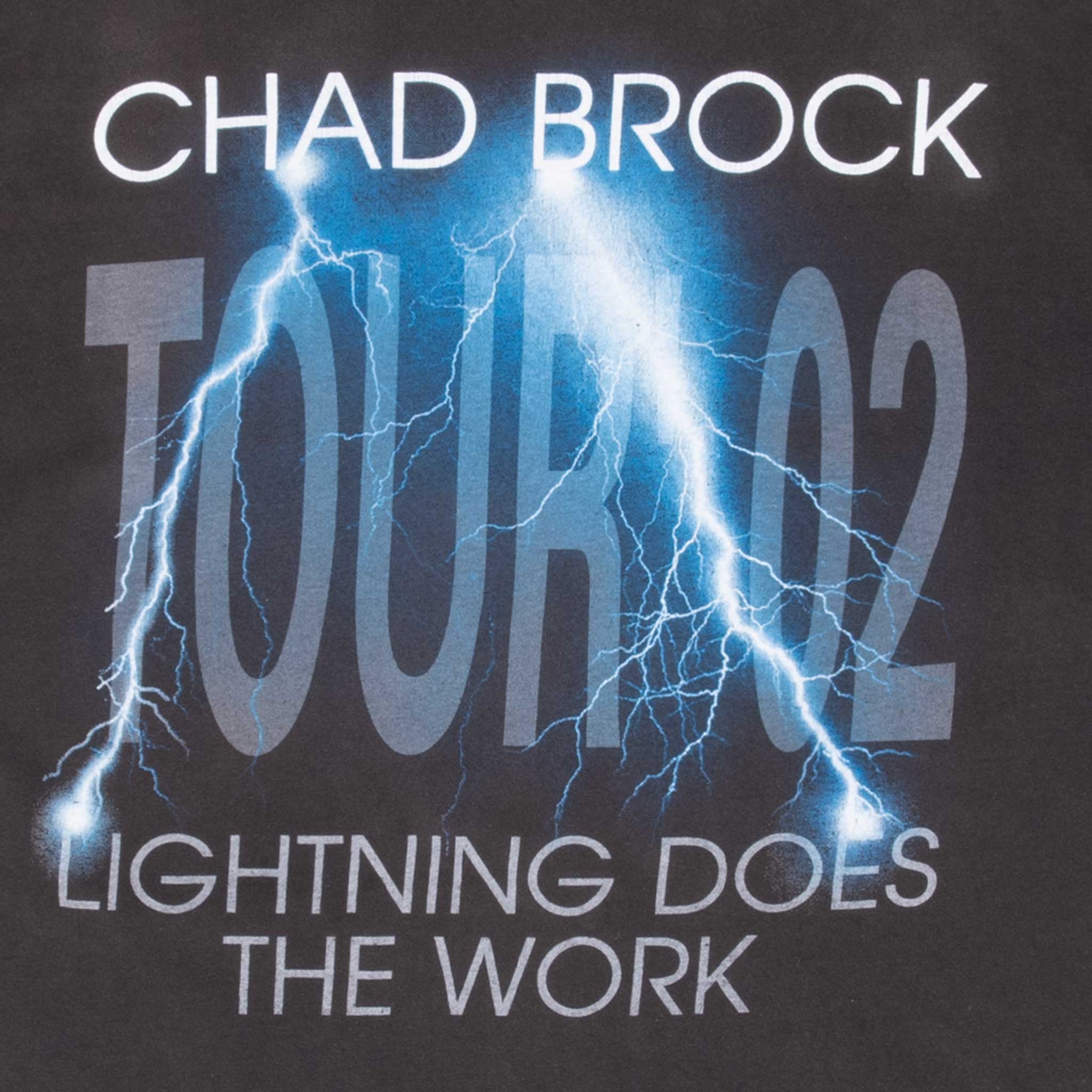 Vintage Chad Brock Tour 2002 Tee Shirt Size Large