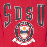 Vintage SDSU San Diego State University Aztecs Sweatshirt 1990S Size Medium