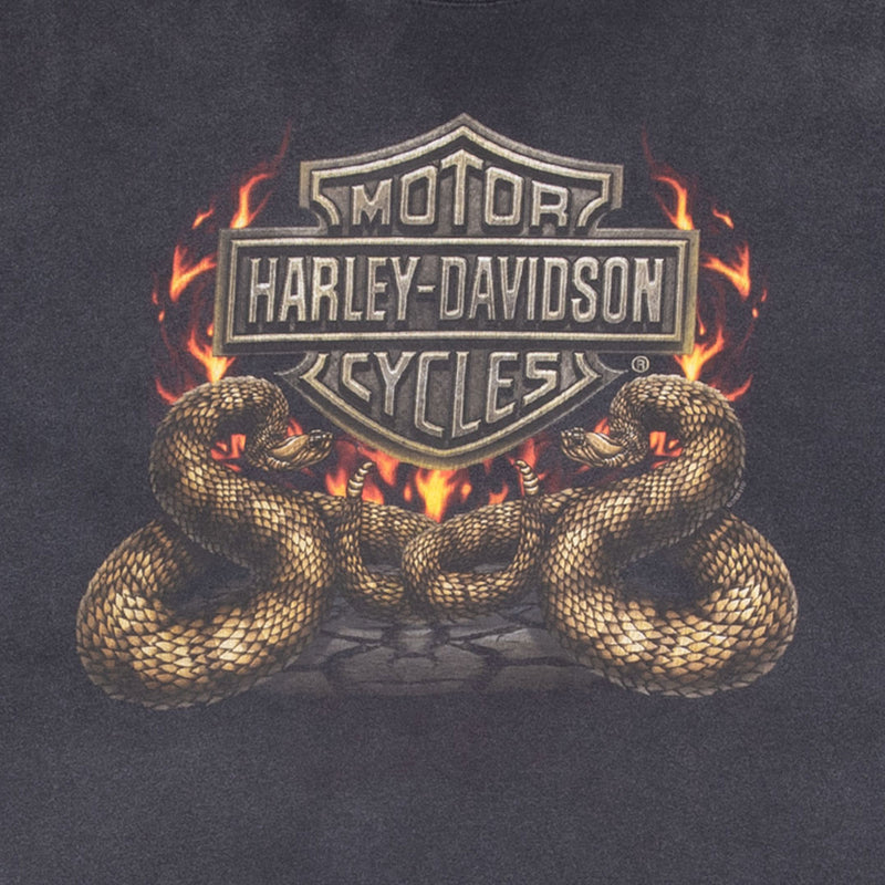 Vintage Harley Davidson Snake Eagle 2006 Tee Shirt Size XL