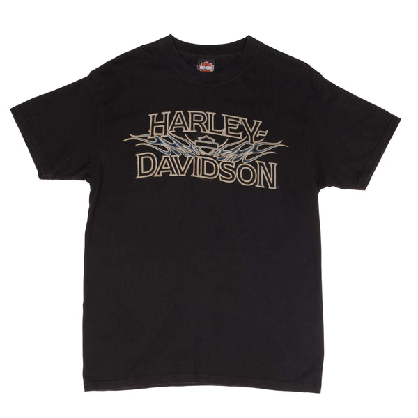CAMISETA VINTAGE HARLEY DAVIDSON LANCASTER 2007 TALLA GRANDE FABRICADA EN EE. UU.