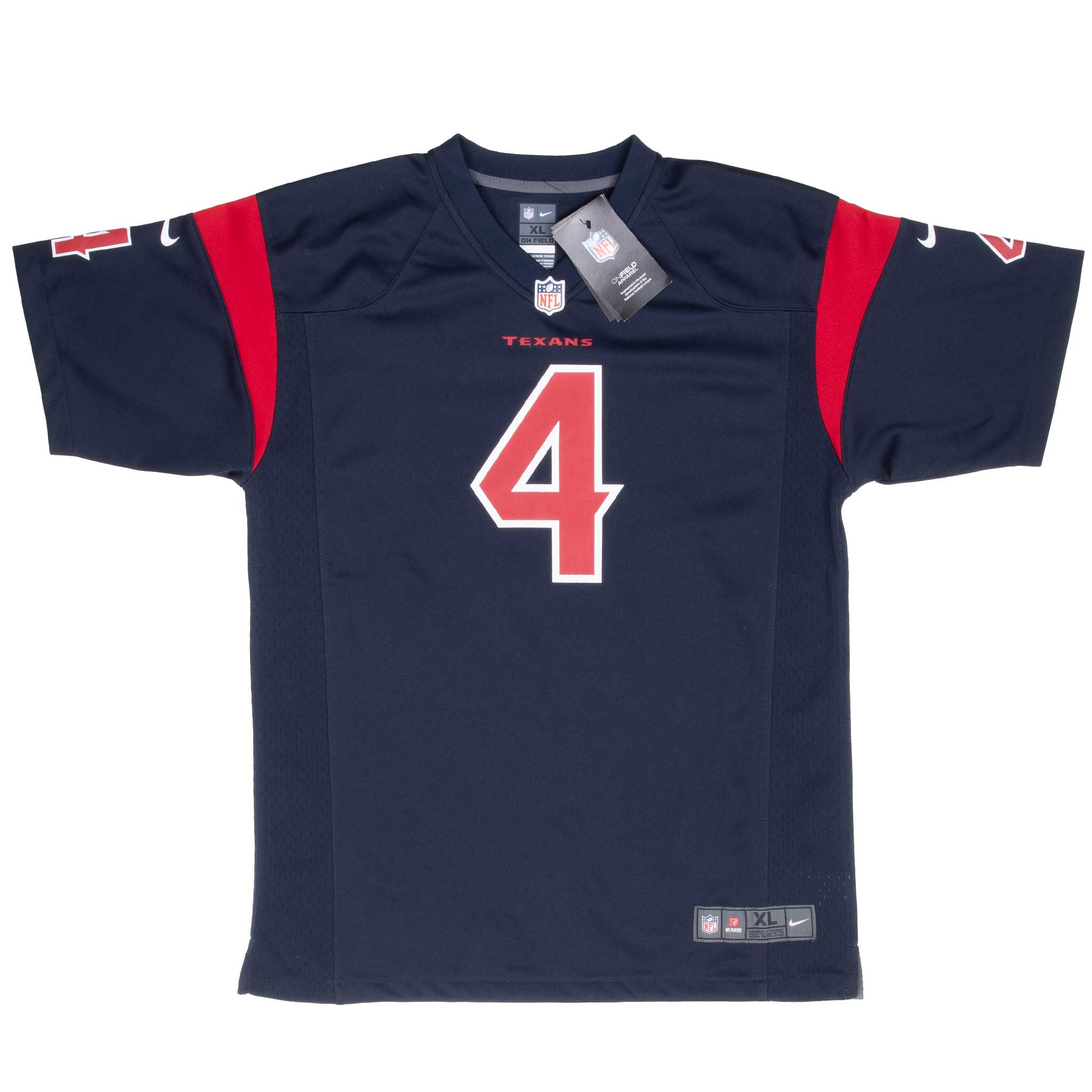 Vintage Nfl Houston Texans Waston #4 Reebok Jersey 2000S Size XL Youth