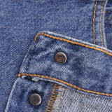 Beautiful Indigo Levis 501 Jeans 1990s Made in USA with Medium Wash  Size on tag 34X34 Actual Size 33X31 Back Button #532