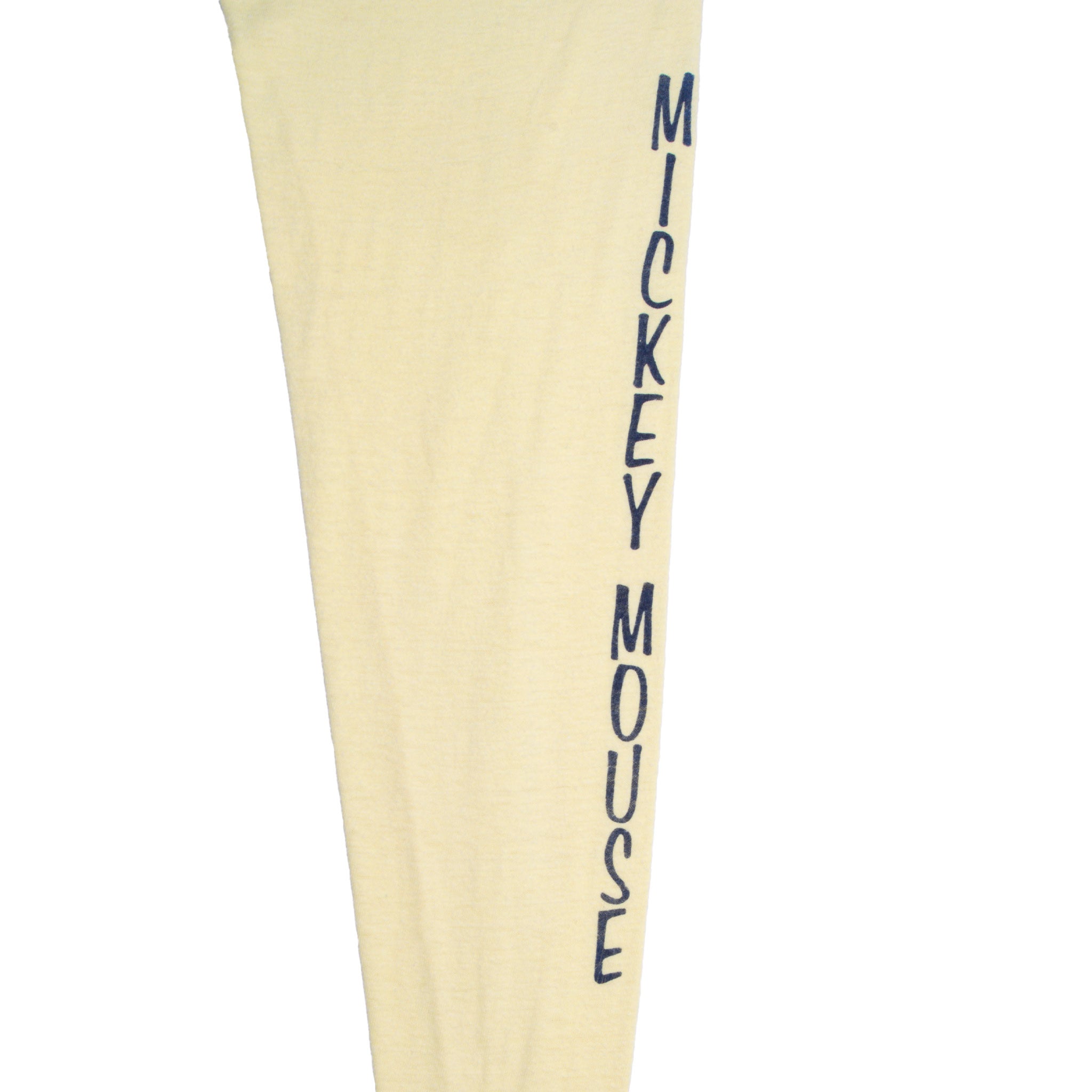 Vintage Disney Surfing Mickey Mouse Long Sleeve Tee Shirt 1980S Size XS Made In Usa With Single Stitch Hem