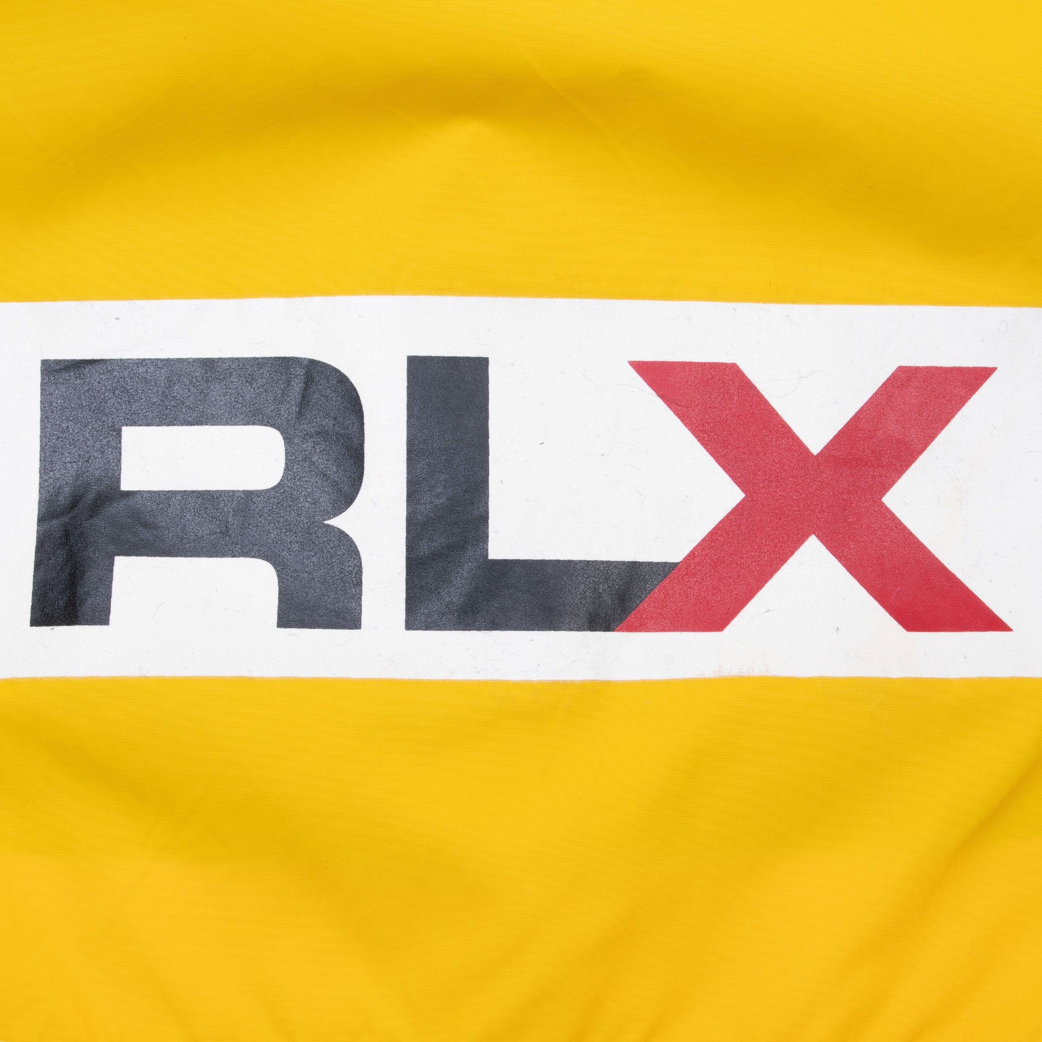 Vintage Ralph Lauren Polo Sport Yellow Windbreaker Vest Jacket 1990S Size Medium