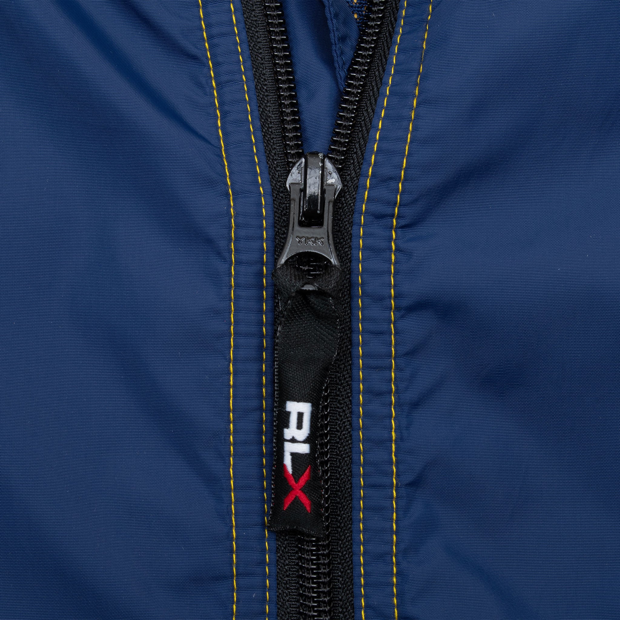 Vintage Ralph Lauren Polo Sport Yellow Windbreaker Vest Jacket 1990S Size Medium