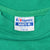 Hanes Beefy-T neck label marked 100% cotton, made in USA, size medium