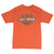 Vintage Harley Davidson Bryan Moore Oklahoma Orange Tee Shirt 2001 Size Medium Made In USA