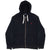 Vintage Ralph Lauren Full Zip Classic Black Hoodie Sweatshirt Size XL
