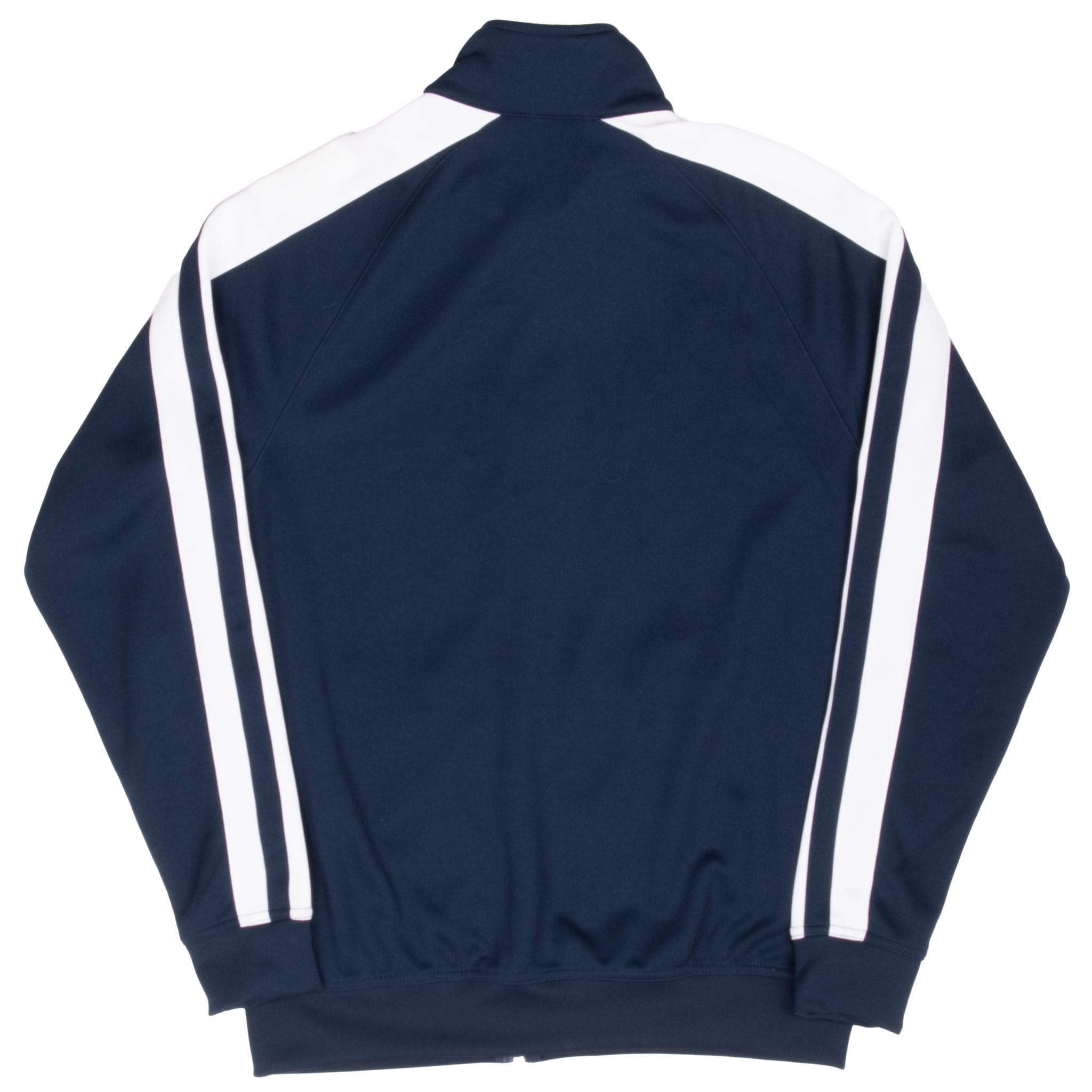 VINTAGE NIKE CLASSIC SWOOSH NAVY BLUE TRACKSUIT JACKET 2000S SIZE MEDIUM