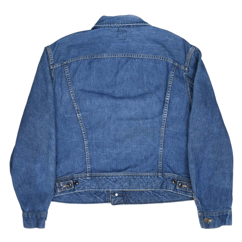 Vintage Lee Pat-153438 Pockets Denim Jacket 1960S Size 46 Made In Usa