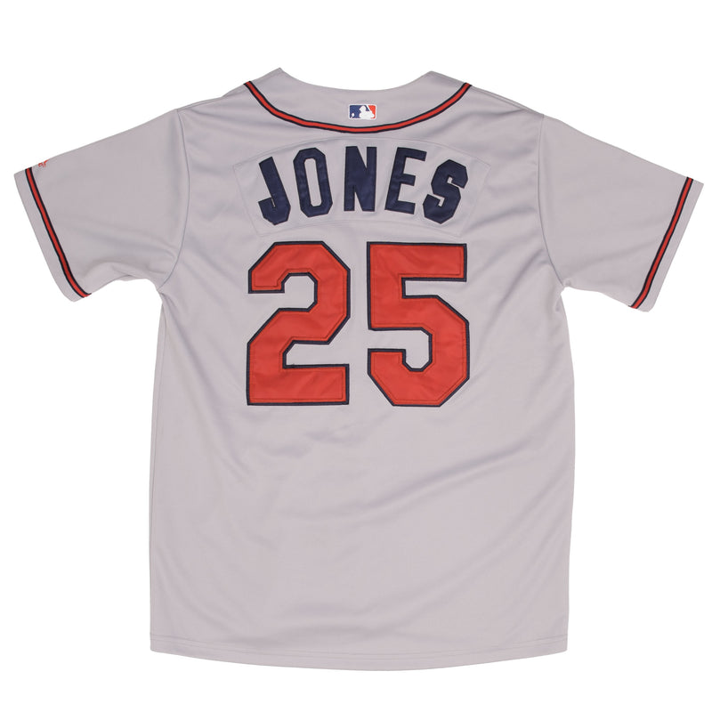 Vintage Mlb Atlanta Braves Andruw Jones #25 Majestic Jersey 2000S Size 44