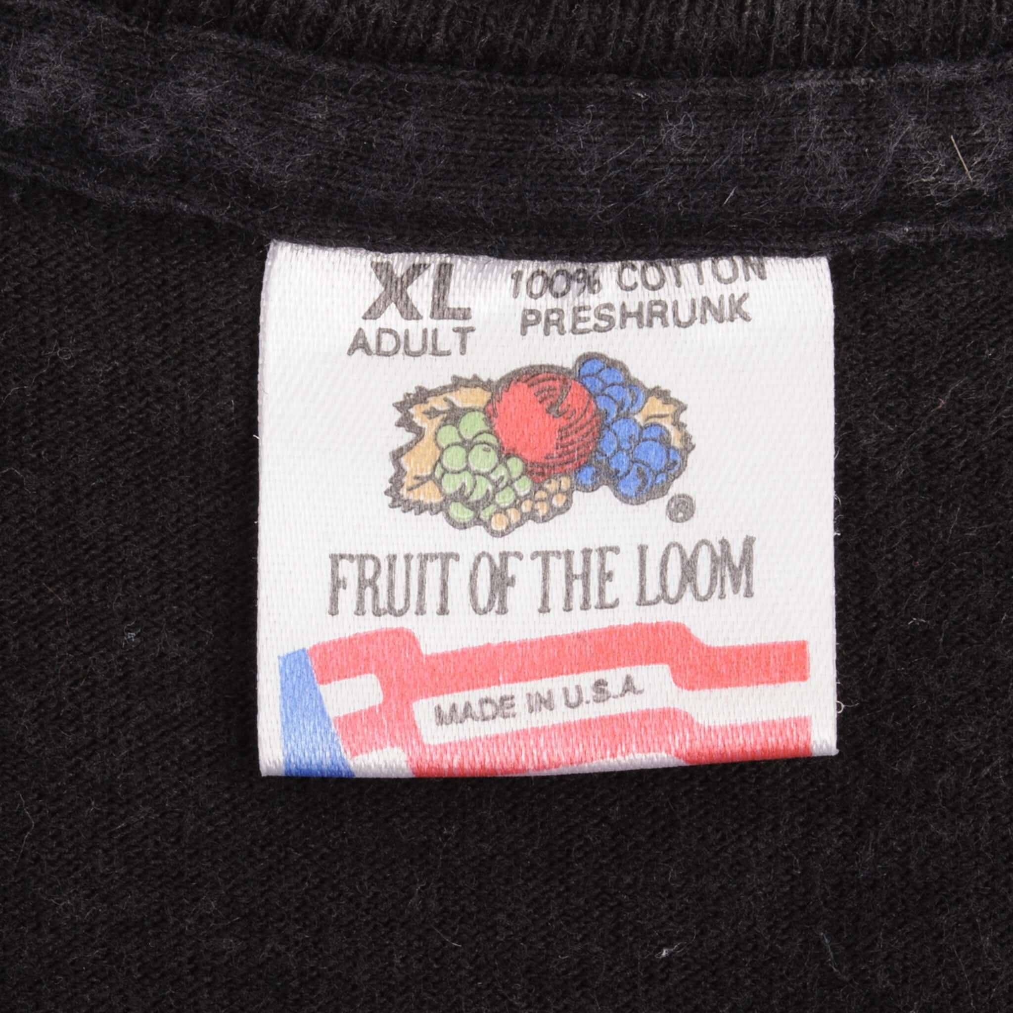 Vintage Rag Brai 23 Onawa To Muscatine 1995 Cycling Tee Shirt Size XL Made In Usa With Single Stitch Sleeves