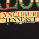 Vintage Jack Daniels Reddog Saloon Lynchburg Tennessee Tee Shirt 1990 Size Small Made In Usa