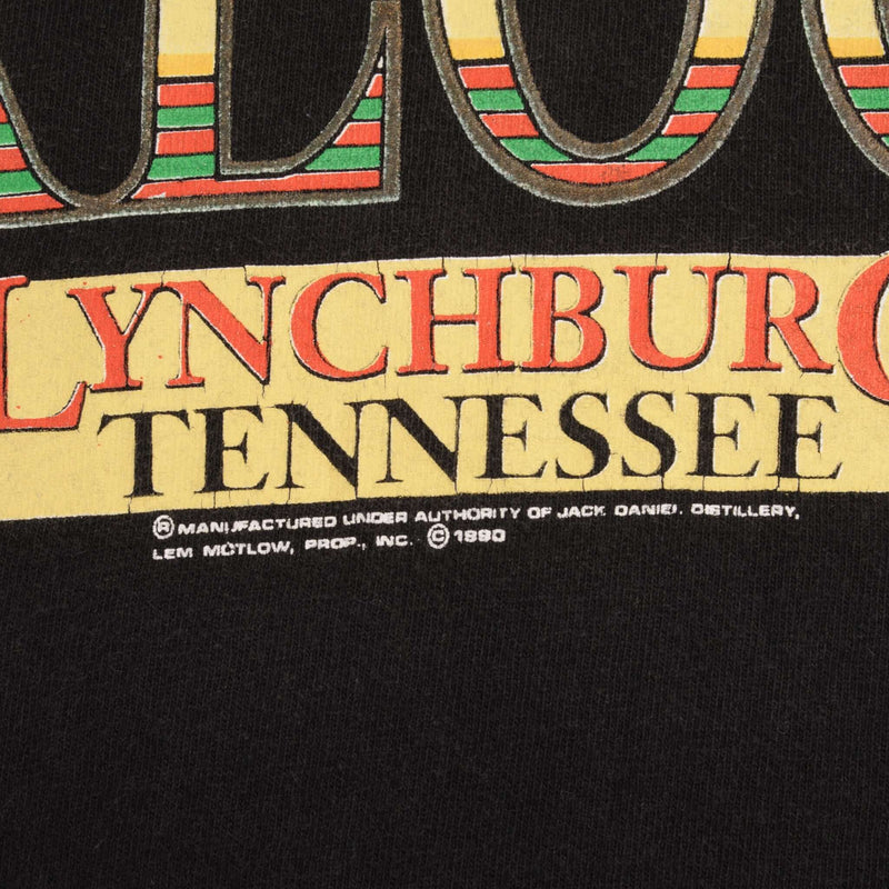 Vintage Jack Daniels Reddog Saloon Lynchburg Tennessee Tee Shirt 1990 Size Small Made In Usa