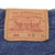 Beautiful Indigo Levis 501 Jeans 1980s Made in USA with Dark Wash  Size on tag 38X30 Actual Size 36X29 Back Button #511 Not Original Hem