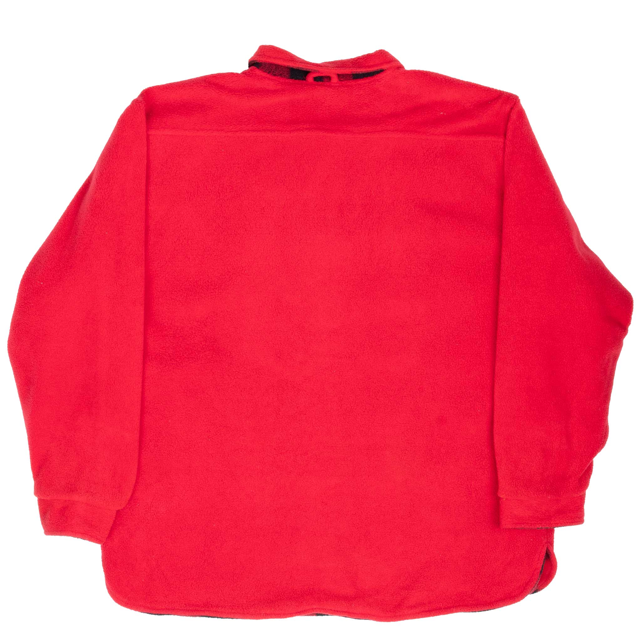 Vintage Marlboro Reversible Fleece Quarter Zip Jacket 1990S Size XL