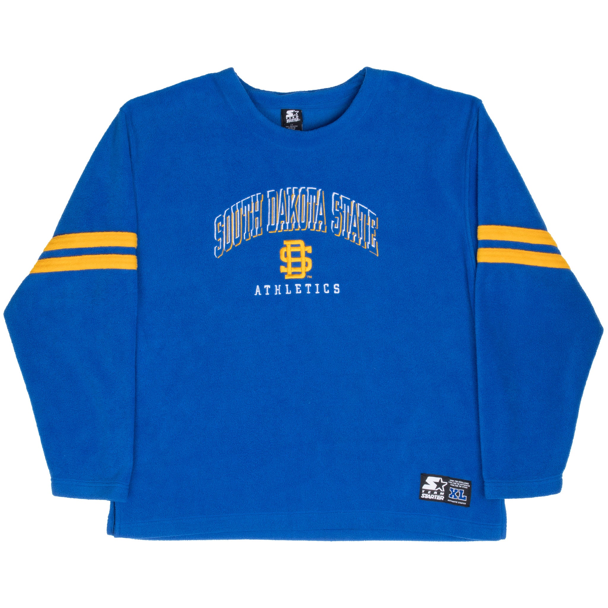 Vintage South Dakota State State Starter Fleece Sweatshirt 1990S Size Large
