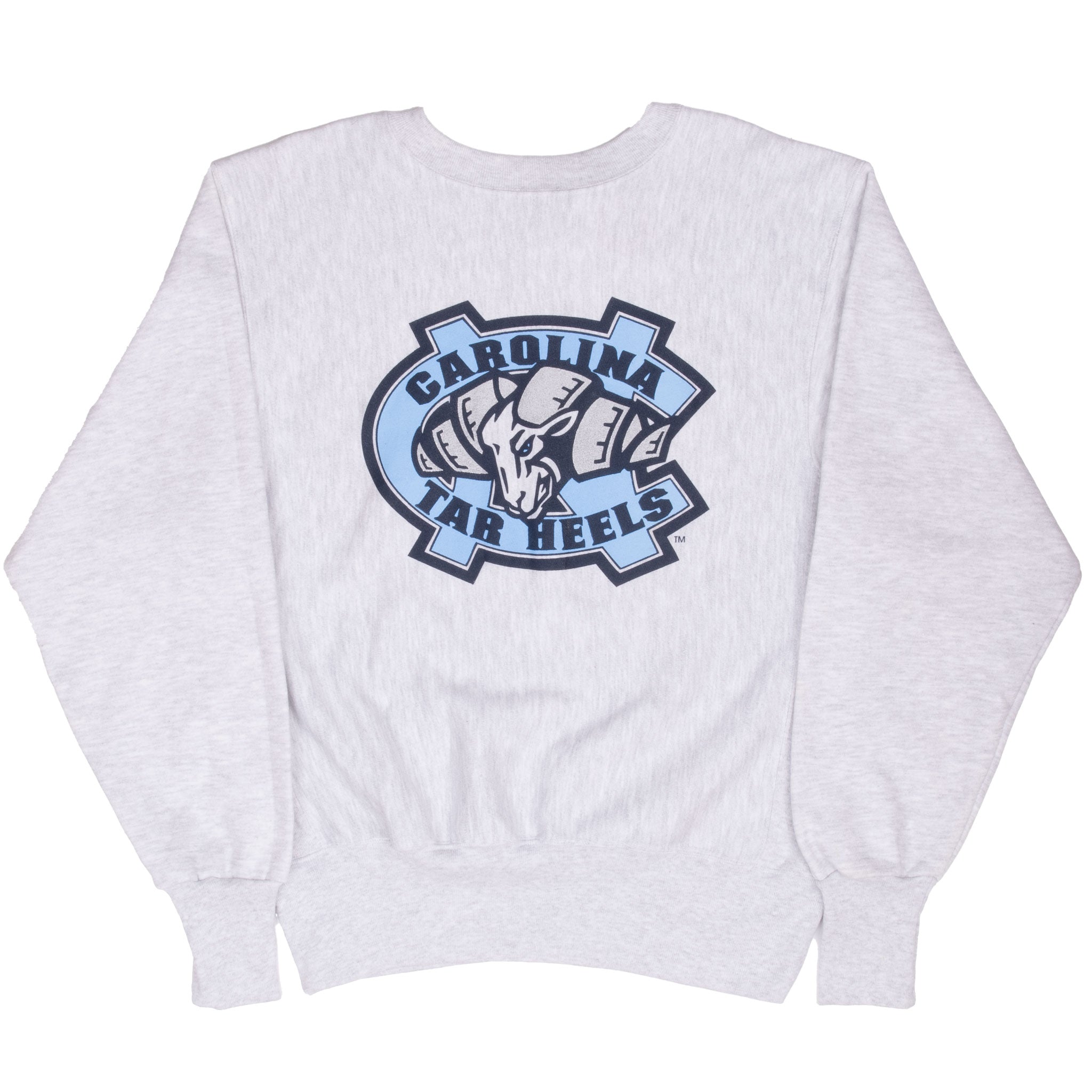 Vintage NCAA UNC North Carolina Tarheels 1995 Reverse Weave Sweatshirt Size Medium Made In USA Deadstock