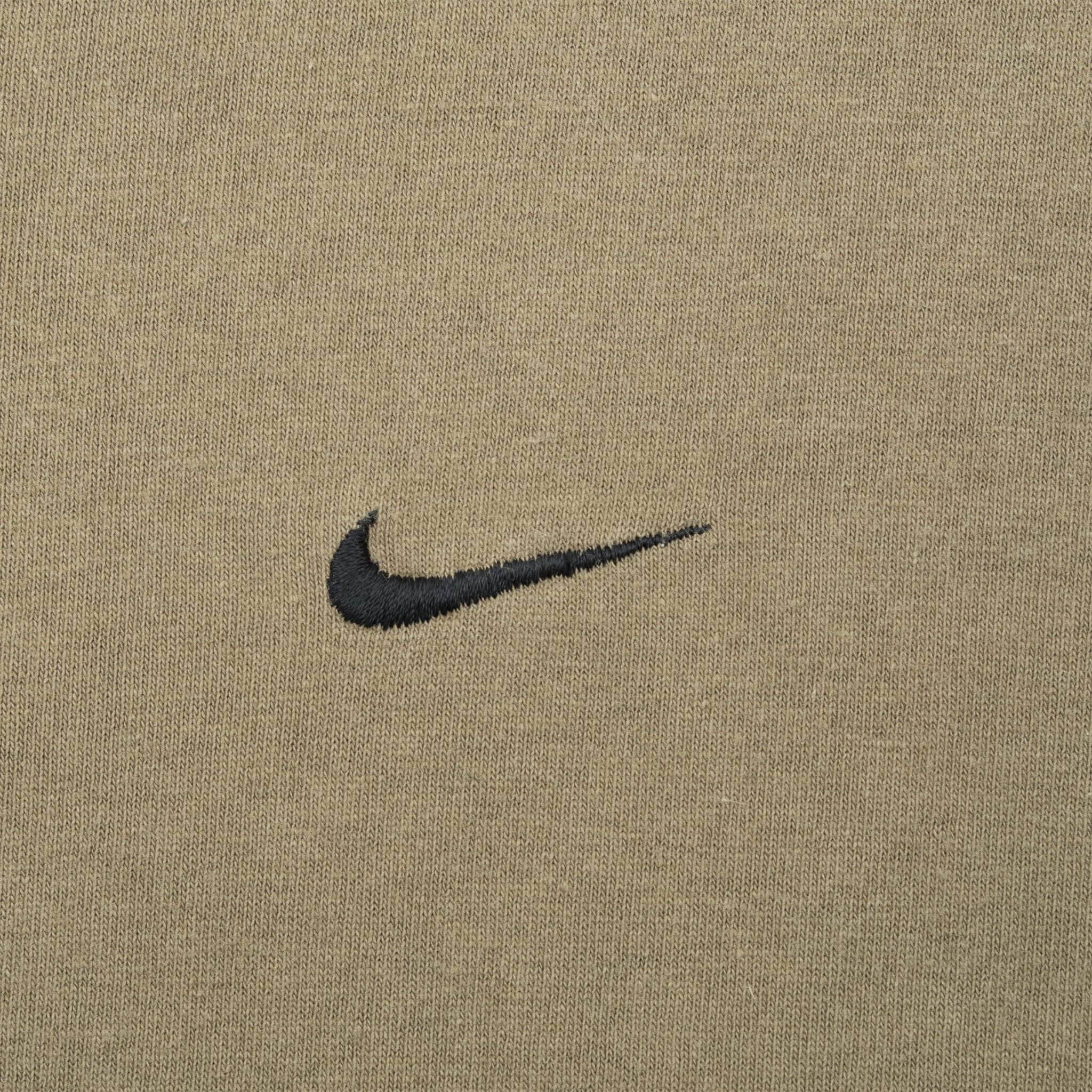 VINTAGE NIKE CLASSIC SWOOSH KHAKI GREEN TEE SHIRT 2000S LARGE