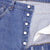 Beautiful Indigo Levis 501 Jeans 1980s Made in USA with Medium Wash with light Whiskers  Size on tag 38X36 Actual Size 36X33 Back Button #552