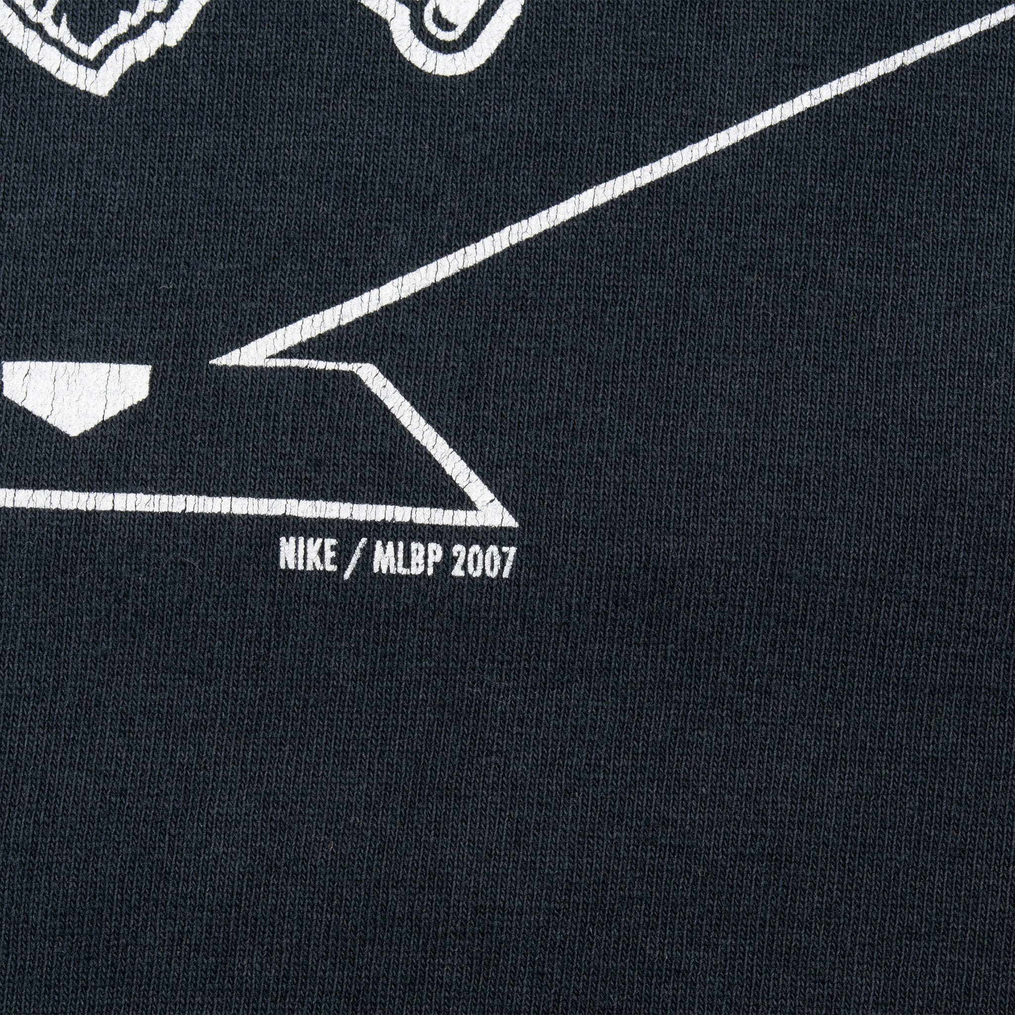 VINTAGE NIKE MLB PITTSBURGH PIRATES CENTER SWOOSH 2007 TEE SHIRT SIZE XL