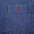 VINTAGE RALPH LAUREN DENIM POCKET SHIRT 1990S SIZE LARGE