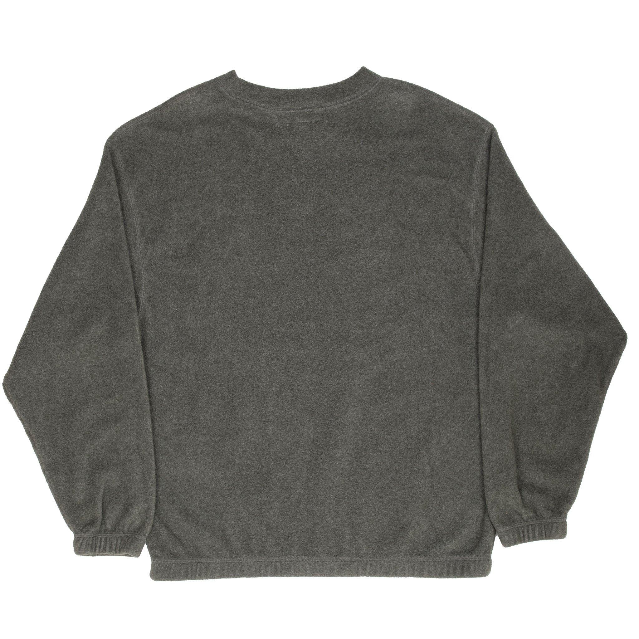 Vintage Big Dogs Embroidered Green Fleece Sweatshirt 1990S Size XL