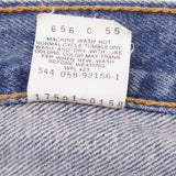 VINTAGE LEVIS 501 JEANS INDIGO 1980S SIZE W30 L32 MADE IN USA