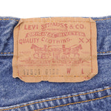 VINTAGE LEVIS 501 JEANS INDIGO 1980S SIZE W30 L32 MADE IN USA