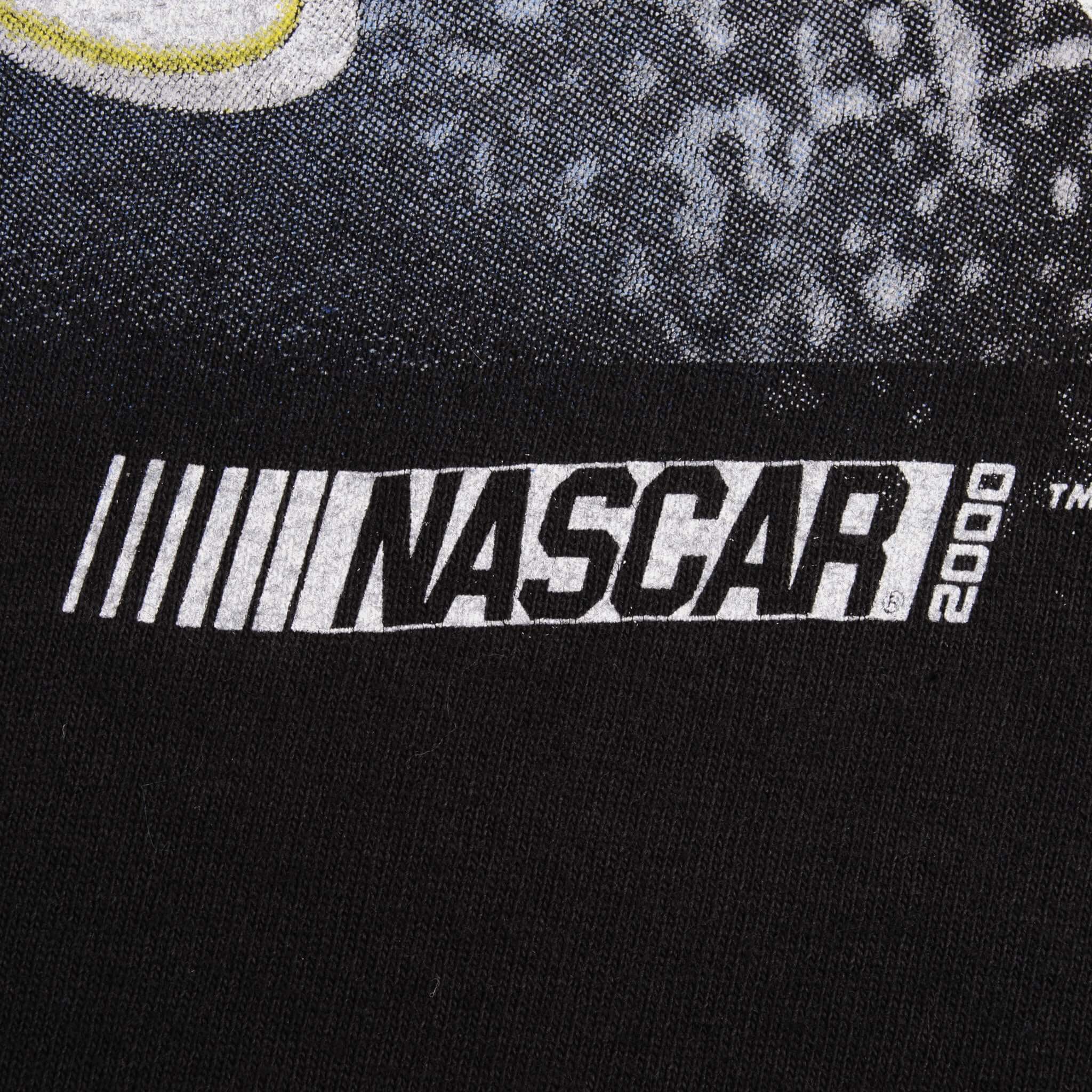 Vintage Nascar Dale Earnhardt Jet Black Attack 2000 Tee Shirt Size Large