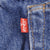 Beautiful Indigo Levis 501 Jeans Made in USA with a medium blue wash  Size on Tag 34X32 Actual Size 33X32 Back Button #544