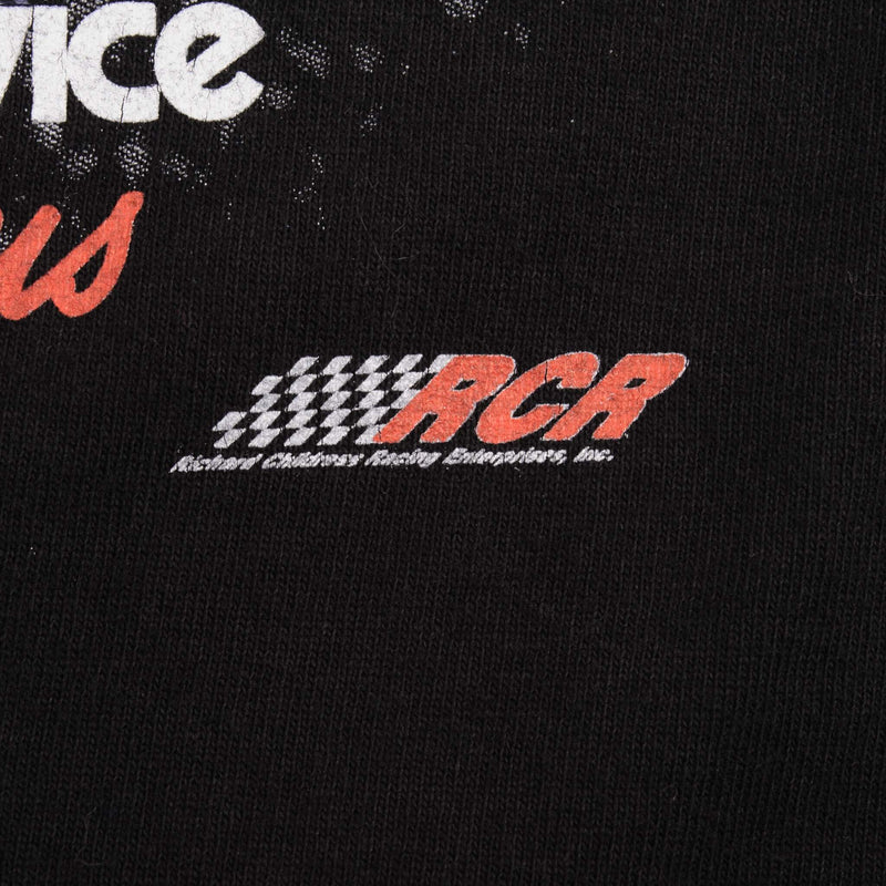 Vintage Nascar Dale Earnhardt Jet Black Attack 2000 Tee Shirt Size Large