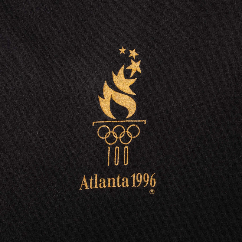 Vintage Atlanta Olympic Games Tee Shirt 1996 Size Large With Single Stitch Sleeves