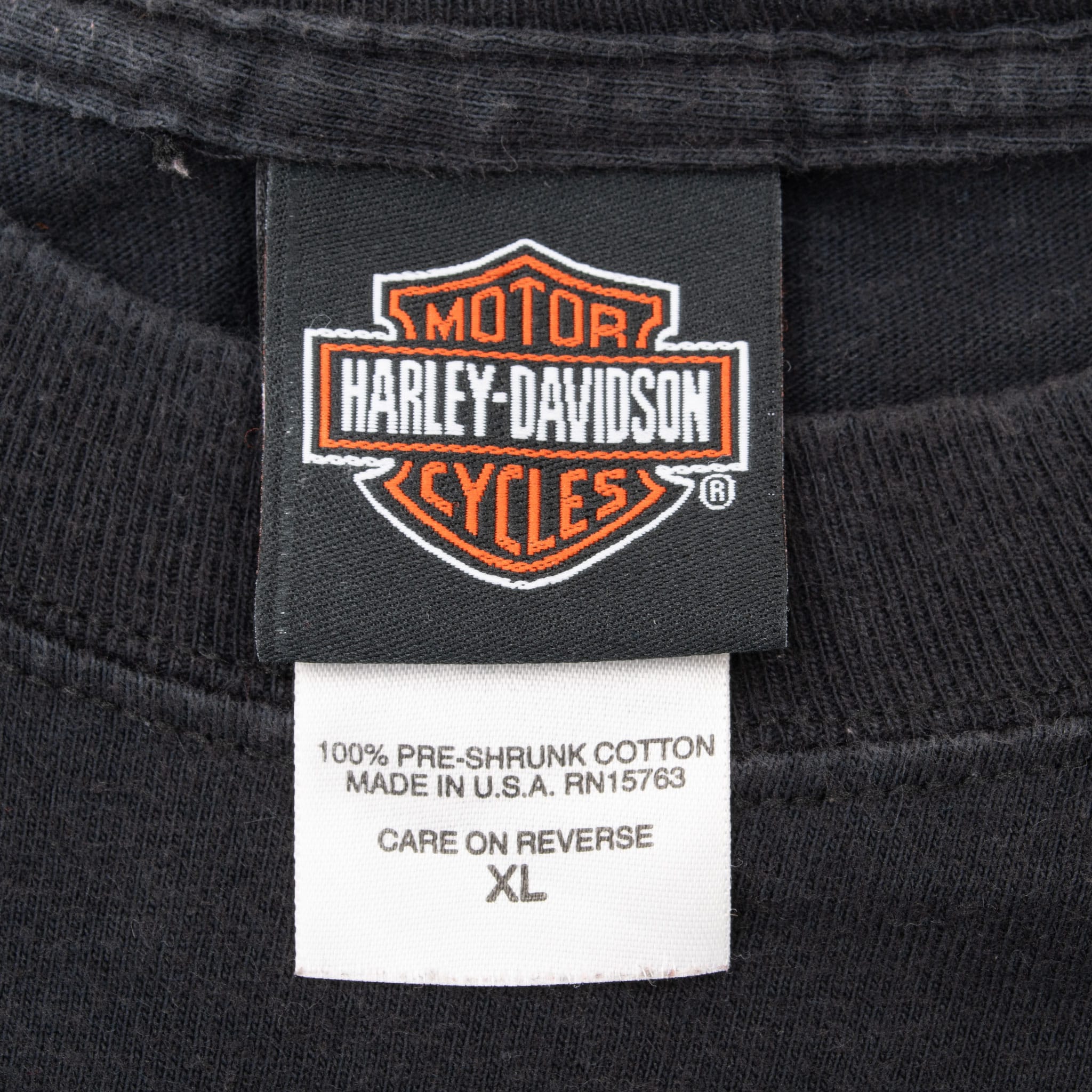 Vintage Harley Davidson Fairbanks Alaska 2006 Tee Shirt Size Large Made In Usa