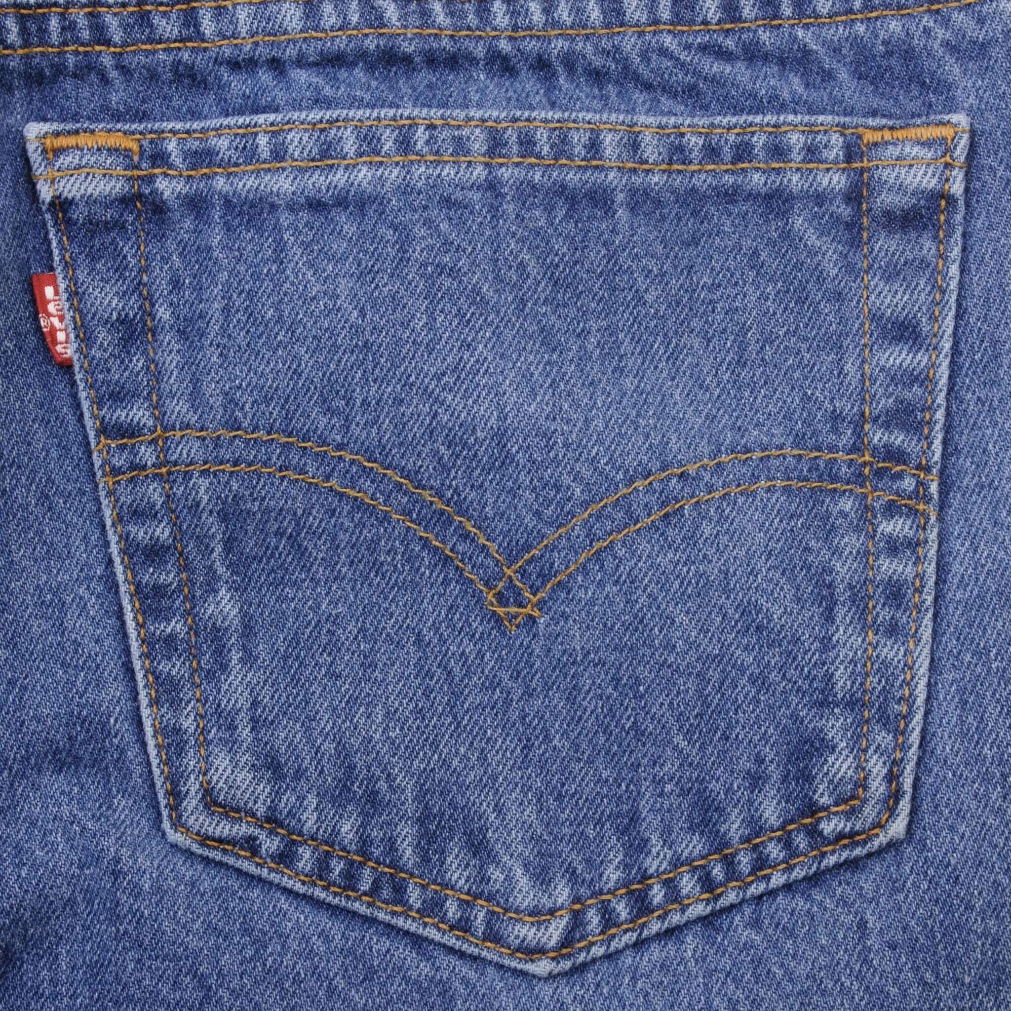 Beautiful Indigo Levis 501 Jeans 1980s Made in USA with Medium Wash   Size on tag 34X32 Actual Size 33X31  Back Button #532