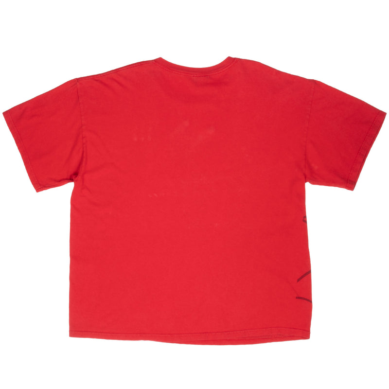 Vintage Marvel Spiderman All Over Print Tee Shirt 2012 Size XL