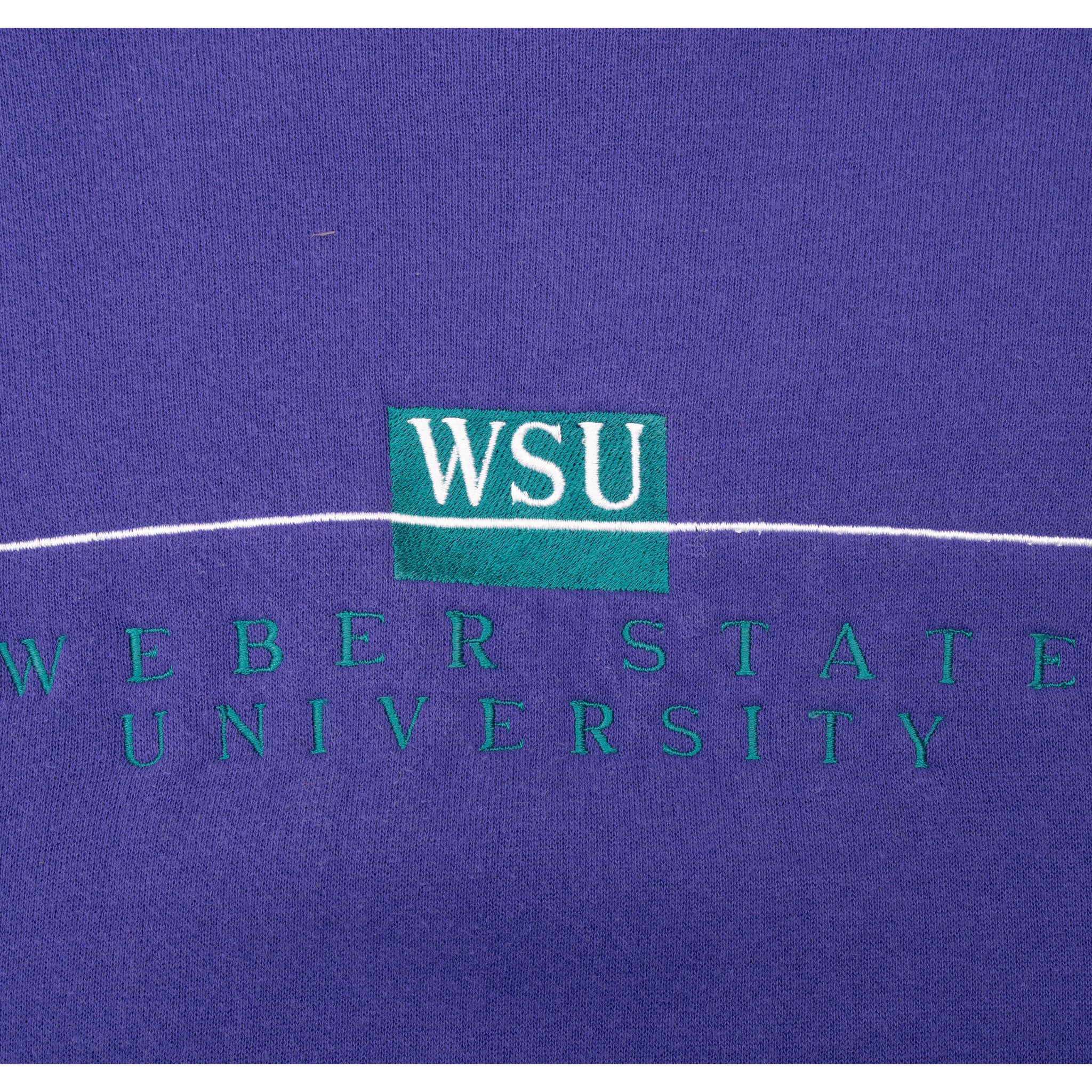Vintage Wsu Weber State University Jansport Sweatshirt 1990S Size Medium Made In Usa
