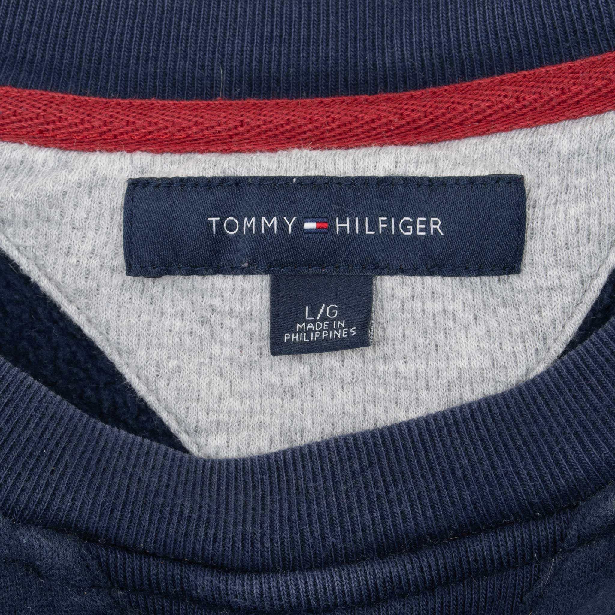 Vintage Tommy Hilfiger 2000S Blue Classic Sweatshirt Size Large