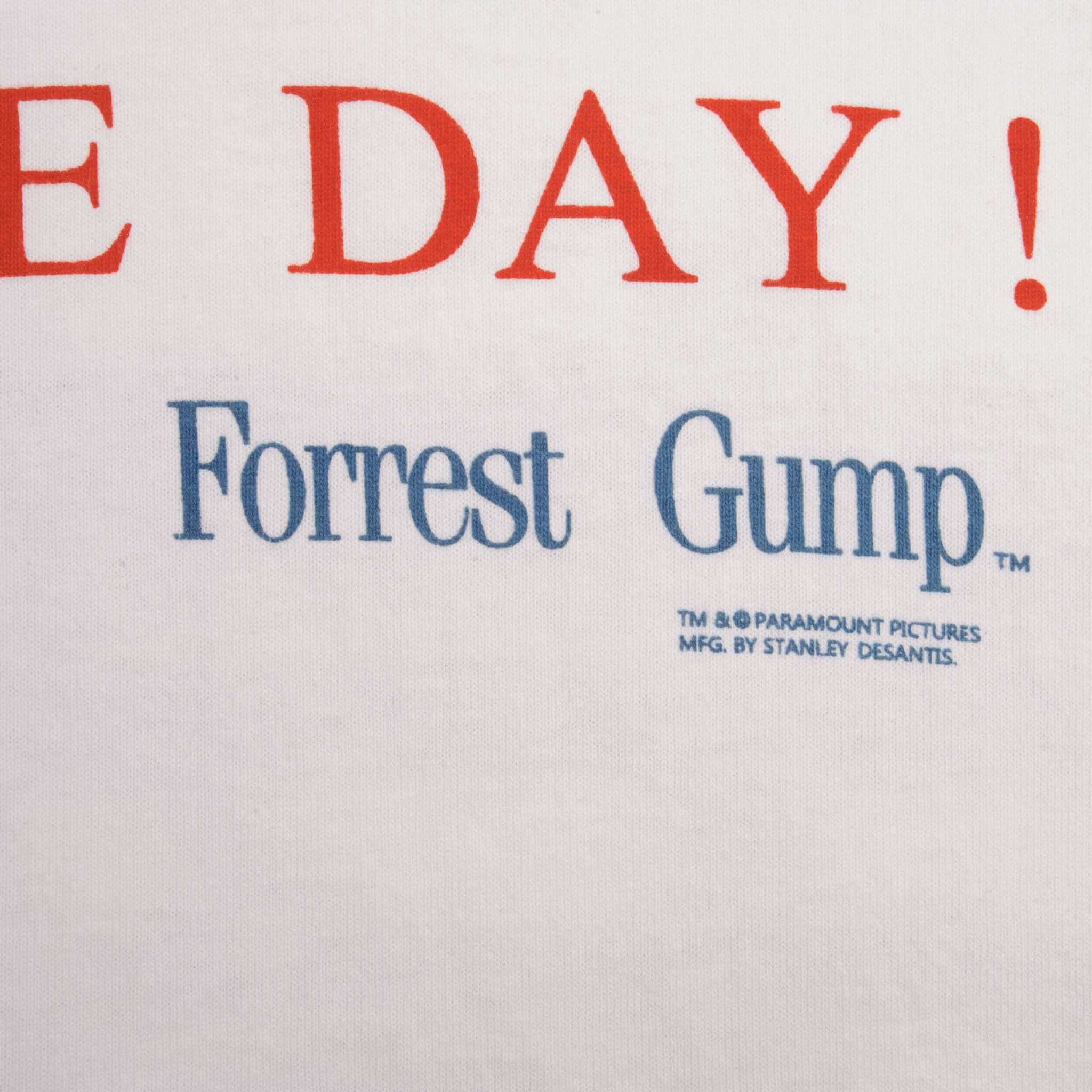 Bootleg Forrest Gump Have A Nice Day 1994 Tee Shirt Size Large Single Stitch