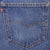 Beautiful Indigo Levis 501 Jeans 1980s Made in USA with Medium Wash   Size on tag 34X40 Actual Size 33X37 Back Button #501