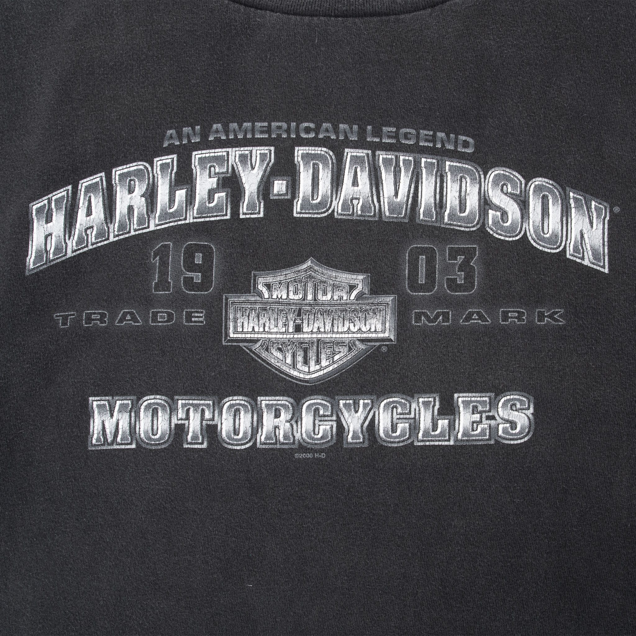 Vintage Harley Davidson Milwaukee Wisconsin Tee Shirt 2000 Size XL Made In Usa